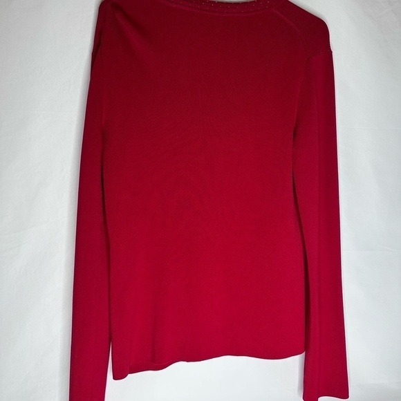 BCBGMaxazria open front red Cardigan - Picture 5 of 7